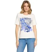 Betty Barclay Kurzarmshirt Damen mit Placement (1-tlg)