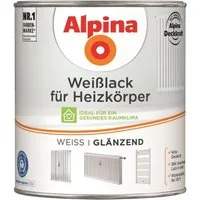 Alpina Weißlack ALPINA Weißlack für Heizkörper, glänzend, 750ml
