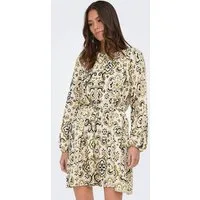 ONLY Cocktailkleid ONLAZZY (1-tlg) Drapiert/gerafft