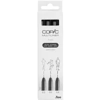 COPIC Copic Marker Copic Multiliner-Set schwarz 0.3mm/0.5mm/0.8mm 3 Stück