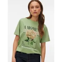 Vero Moda Kurzarmshirt VMURENA CATY SS TOP BOX JRS mit floralem Print