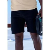 Le Jogger Performance Funktionsshorts Perfomance Shorts mit Kontrast-Kordel und Reißverschlusstaschen