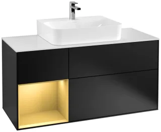 Villeroy & Boch Waschtischunterschrank Finion F16 1200x603x501mm WT mittig, F161HFPD F161HFPD