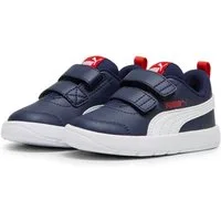 PUMA COURTFLEX V3 V INF Sneaker für sportliche Aktivitäten, mit Textil-Innenmaterial, knöchelhoch