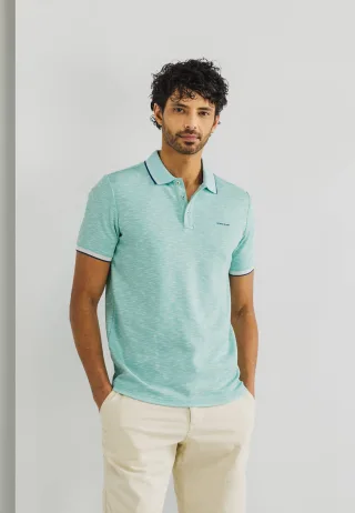 State of Art - Poloshirt Piqué SS P blue - Gr. - L