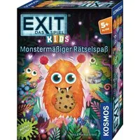 Kosmos Spiel EXIT, Das Spiel Kids Monstermäßiger Rätselspaß, Kinderspiel, Made in Germany