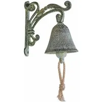 Mirabeau Dekoobjekt Glocke Palerina antikgrün/grau