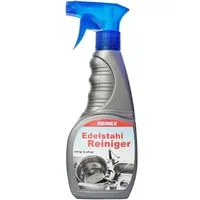 Reinex Flächenregner EDELSTAHLREINIGER 500ml Spray Sprühflasche Edelstahlpflege 73, (1-St), Edelstahl Flächenreiniger Reiniger