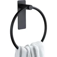 Coonoor Handtuchring Handtuchhalter aus Edelstahl, Ohne Bohren Handtuchstange, Handtuchhalter Ring für Küche und Badezimmer