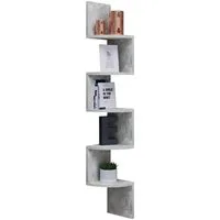 VCM Wandregal Mintis 123x20x20cm, 1-tlg., Holzregal hängend, Wandboard