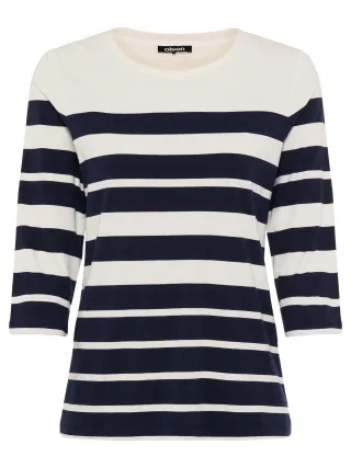 Olsen - T-Shirt Long Sleeves ink blue - Gr. - 48