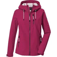 G.I.G.A. DX by killtec Softshelljacke GS 111 WMN SFTSHLL JCKT Atmungsaktive, wasserabweisende Damenjacke mit verstellbarer Kapuze
