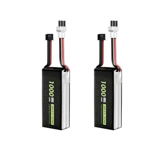2PCS Flywoo Explorer 7.6V 1000mAh 80C 2S1P LiPo Battery XT30 Plug for Micro Quad Flywoo Flytimes 85 FlyLens 85 HD Flylen