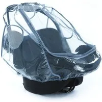 Zamboo Kinderwagen-Regenschutzhülle Universal, Regenschutz Regenverdeck für Babyschale / Maxi-Cosi mit Reißverschluss