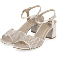 La Strada La Strada 2501273 4043 Damen Textil & Synthetik beige Sandalette