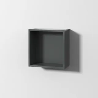 Sanipa Cubes Regalmodul, Anthrazit-Glanz, CU11079 CU11079
