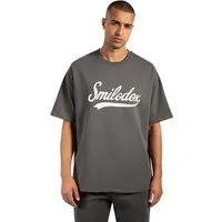 Smilodox T-Shirt Lorik, Locker geschnittenes Oversize Shirt mit Retro Frontprint bequemer Rundhalsausschnitt weiches Material moderner Streetwear Look