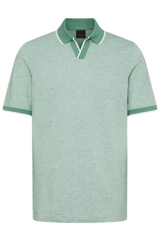 bugatti - Herren Polo 1/2 Arm mint - Gr. - M