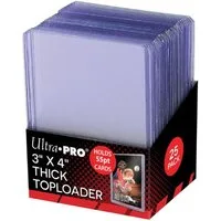 UltraPRO Sammelkarte UP - Regular Toploader 3x4 Zoll 55pt (25 Stück)