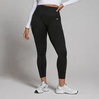 MP Damen Shape Nahtlose 7/8-Leggings — Schwarz - S