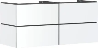 Hansgrohe Waschtischunterschrank Xilesa E 1375x550mm 4SK f.Ko.m.AWT/AWTge mattweiss, 54305700 54305700