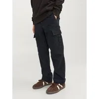 Jack & Jones Junior Cargohose JPSTKANE praktisch, pflegeleicht, lässig unifarben, modisch, relaxed fit, Web