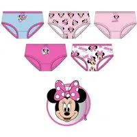 Disney Minnie Mouse Formslip 5'er Kinder Unterwäsche Set Mädchen 100% Baumwolle (5-St)