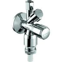 Schell Eckventil SCHELL Kombinations Eckvtl. COMFORT 1/2" mit RV, RB und ASAG, chrom, (1-tlg)