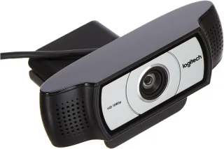 Logitech C930c HD Webcam schwarz/silber