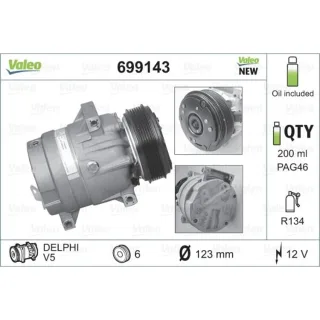 Valeo Klimakompressor Nissan Opel Renault