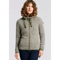 G.I.G.A. DX by killtec Strickfleecejacke GW 52 WMN KNTFLC JCKT mit Kapuze mit Kordelzug, atmungsaktiv, schnell trocknend