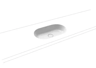 Kaldewei Unterbauwaschtisch Centro, Modell 3059 ohne Überlauf 610x380, 903206003199 903206003199