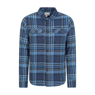 Mountain Warehouse - "Trace" Hemd für Herren Langärmlig (Dunkelblau)