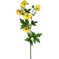 Kunstblume Künstliche Butterblume, Wiesenblume 48cm GELB, Floratexx GmbH