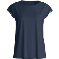 CALIDA Kurzarmshirt Favourites Tiles Damen (1-tlg) weiche Qualität, atmungsaktiv, temperaturausgleichend, pflegeleicht
