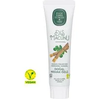 EYÜP SABRI TUNCER Zahnpasta Miswak Zahnpasta – Vegan & Natürlich & Fluoridfrei & Zuckerfrei, (1-St) Fluoridfrei, Ohne SLS&SLES, Ohne Zucker, Mit Stevia & Miswak-Extrakt