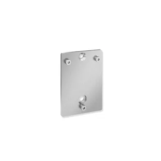 Hewi System 800 K Wandplatte 950.50.014XA 130x181x8mm, Edelstahl matt geschliffen
