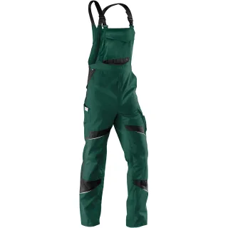 KÜBLER ACTIVIQ Latzhose moosgrün/schwarz 24 - 3250 5365-6599-24