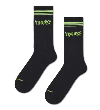 happy socks - Freaky Sneaker Sock Schwarz - Gr. - 43.5