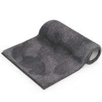 Blumtal Badematte rutschfester und weicher Badezimmerteppich, rutschsicher, strapazierfähig, waschbar, Polyester, Rechteckig, 1, Badvorleger in 50x80 cm - waschbar