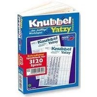 Noris Spiel Noris 606194305 - Spielblock Knubbel Yatzy
