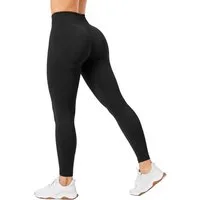 Smilodox Leggings Slayton Scrunch, Seamless Push-Up Sporthose High Waist V-Shape Bund Invisible Scrunch Blickdicht Yogahose, Fitness Gym Yoga Alltag