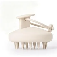 TUWENA Haarbürste Silikon Kopfhaut Massagebürste Shampoo Bürste,Silikon Scalp Massager, Schimmelfrei, für sensible Kopfhaut, Tiefenreinigung, gegen Schuppen