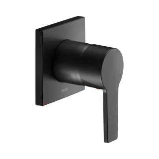 KEUCO EDITION 11 Black Selection Unterputz Einhebelmischer, schwarz matt, 51151370002 51151370002