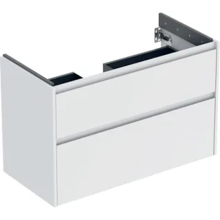 Geberit Renova Plan Unterschrank für Waschtisch, mit zwei Schubladen: 94.8x60.6x44.6cm, 504032001 504032001