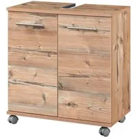 Schildmeyer Waschbeckenunterschrank Isola, Waschbeckenunterschrank, Made in Germany, B: 60 cm Solide Verarbeitung - Dieses Produkt ist in Deutschland gefertigt