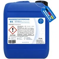 HERRLAN Wasserstoffperoxid 6% FOOD GRADE I HERRLAN-Qualität Bleichmittel (5 Liter)