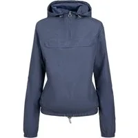 URBAN CLASSICS Bomberjacke Urban Classics Damen Ladies Basic Pull Over Jacket