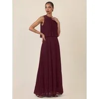 Apart Chiffonkleid mit Doppellagen-Effekt