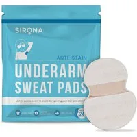 Sirona Achselpads Einweg-Unterarm-Schutzpads für Männer & Frauen, 24-St., Schweißschutz, geruchsneutral, atmungsaktiv, einfach anzuwenden